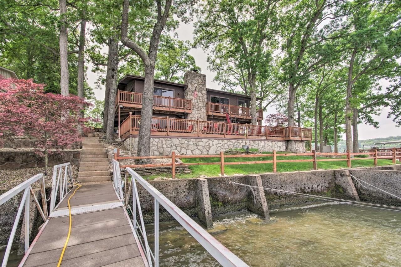 Waterfront Lake Ozark Home With Private Dock! Exterior photo